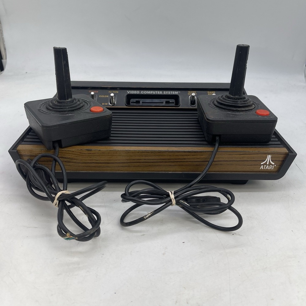 Atari 2600 Console Joysticks Paddles Radio Shack Joystick Gamepad UNTESTED AS IS